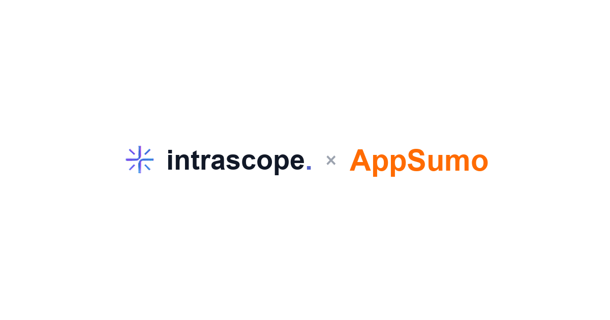Intrascope Launches on AppSumo Radar: Lifetime Access to Explore Team AI