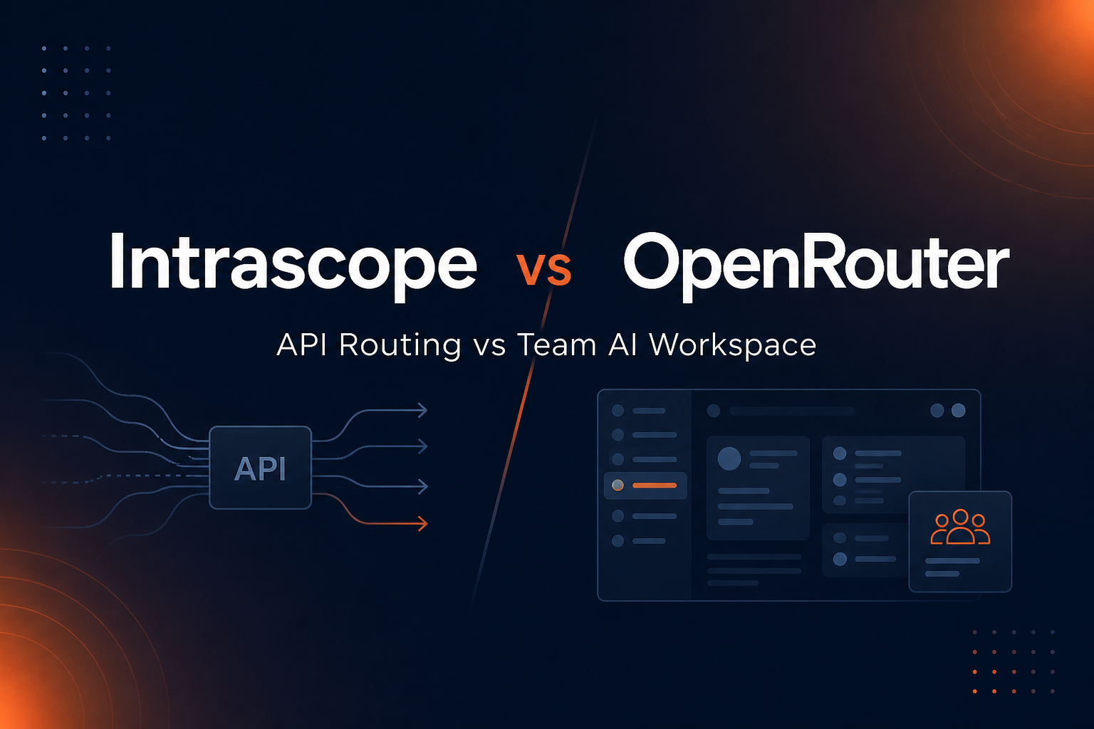 Intrascope vs OpenRouter: API Model Routing vs a Team AI Workspace